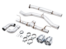 Load image into Gallery viewer, AWE Subaru BRZ/ Toyota GR86/ Toyota 86 Track Edition Cat-Back Exhaust- Chrome Silver Tips - AWE Tuning - 3020-32279