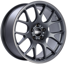 Load image into Gallery viewer, BBS CH-R 19x9.5 5x120 ET35 Satin Titanium Polished Rim Protector Wheel -82mm PFS/Clip Required - BBS - CH106TIPO