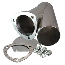 Load image into Gallery viewer, QTP 3.5in Weld-On QTEC Exhaust Cutout Y-Pipe - QTP - 10350