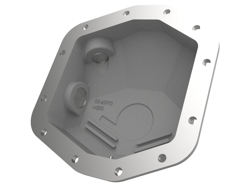 aFe Power Street Series Rear Differential Cover Raw w/Machined Fins 18-21 Jeep Wrangler JL Dana M200 - aFe - 46-71090A