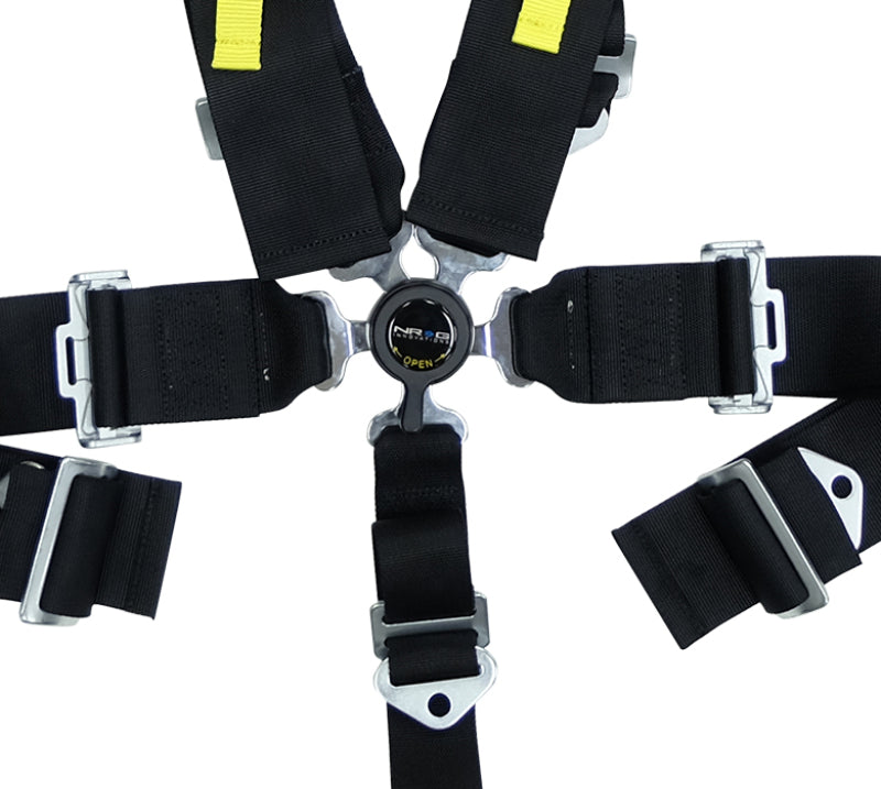 NRG SFI 16.1 5PT 3in. Seat Belt Harness / Cam Lock - Black - NRG - SBH-RS5PCBK