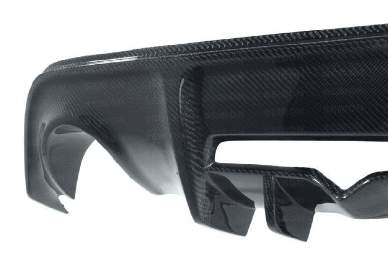 Carbon fiber rear diffuser cover for 2013-2020 Scion FRS / 2013-2017 Subaru BRZ - Seibon Carbon - RDC1213SCNFRS