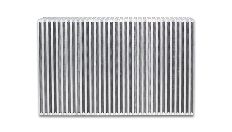 Vertical Flow Intercooler; 22in.W x 14in.H x 4.5in. Thick; Aluminum; - VIBRANT - 12853