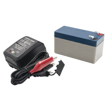 Load image into Gallery viewer, BATTERY PACK AND CHARGER KIT; 12V; 1.4AH - AutoMeter - 9217