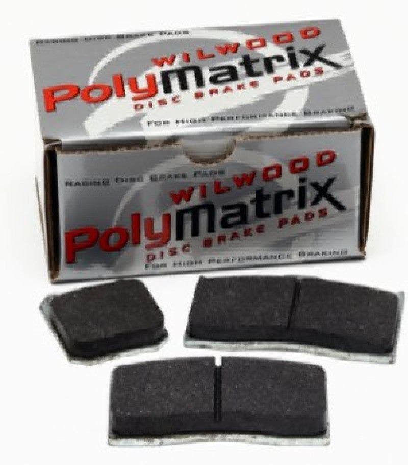 Wilwood PolyMatrix Pad Set - 7112 E DLII BDL Forged Dynalite - Wilwood - 15E-6096K