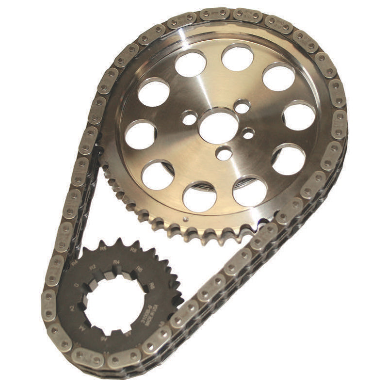 Double Row Timing Chain Set; Chevy 265-400 9-Keyway Howards Cams 94300-5 - Howards Cams - 94300-5