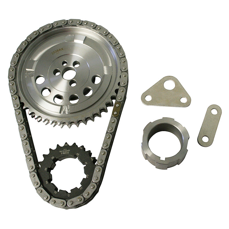 Double Roller Timing Chain Set; Chevy Gen III (LS-Series) 9-Keyway Howards Cams 94307 - Howards Cams - 94307