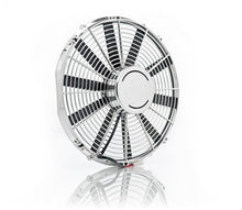 Load image into Gallery viewer, 16 Inch High Torque Puller Fan Module Single Chrome Plated Be Cool Radiator - Be Cool - 98001