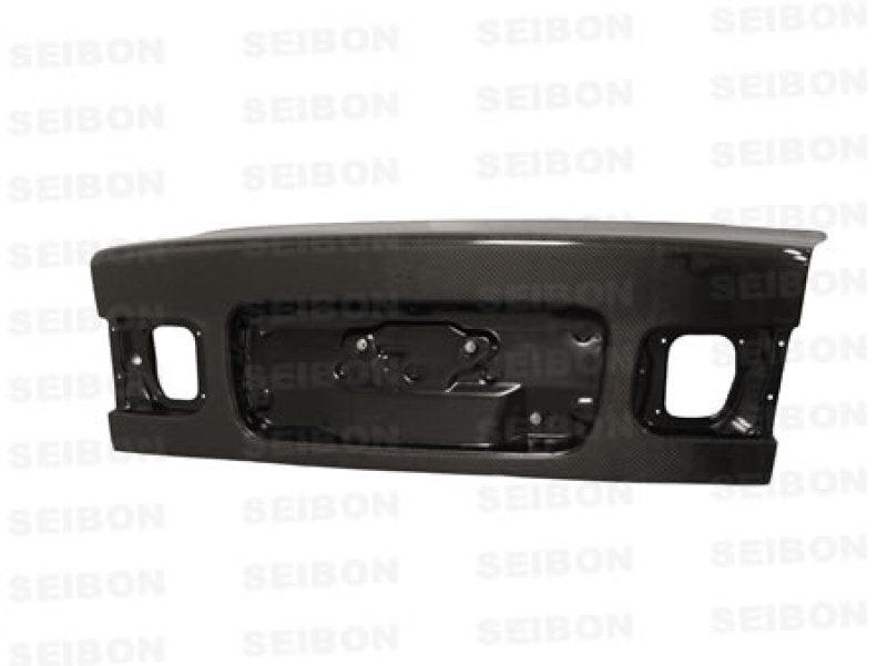 OEM-style carbon fiber trunk lid for 1996-2000 Honda Civic 2DR - Seibon Carbon - TL9600HDCV2D