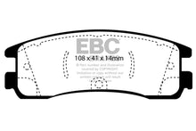 Load image into Gallery viewer, 6000 Series Greenstuff Truck/SUV Brakes Disc Pads; 2002-2003 Buick Rendezvous - EBC - DP61122