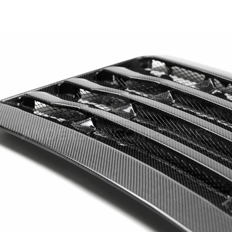 Type-OE carbon fiber hood vent for 2017-2020 Ford Raptor - Anderson Composites - AC-HDS17FDRA-OE
