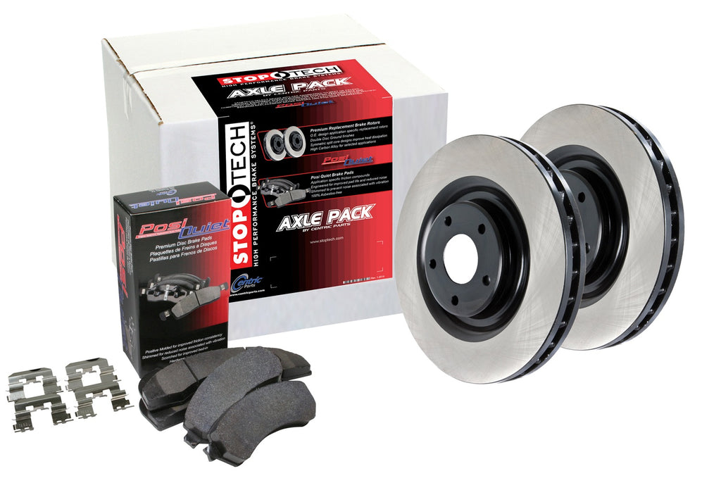 Centric Preferred Pack Single Axle Rear Disc Brake Kit 2010-2014 Hyundai Genesis Coupe - StopTech - 909.51510