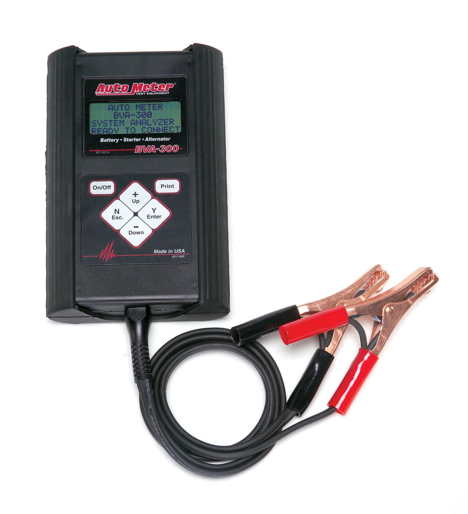 BVA-300; Intelligent Handheld Electrical System Analyzer For 6V/12 Applications - AutoMeter - BVA-300