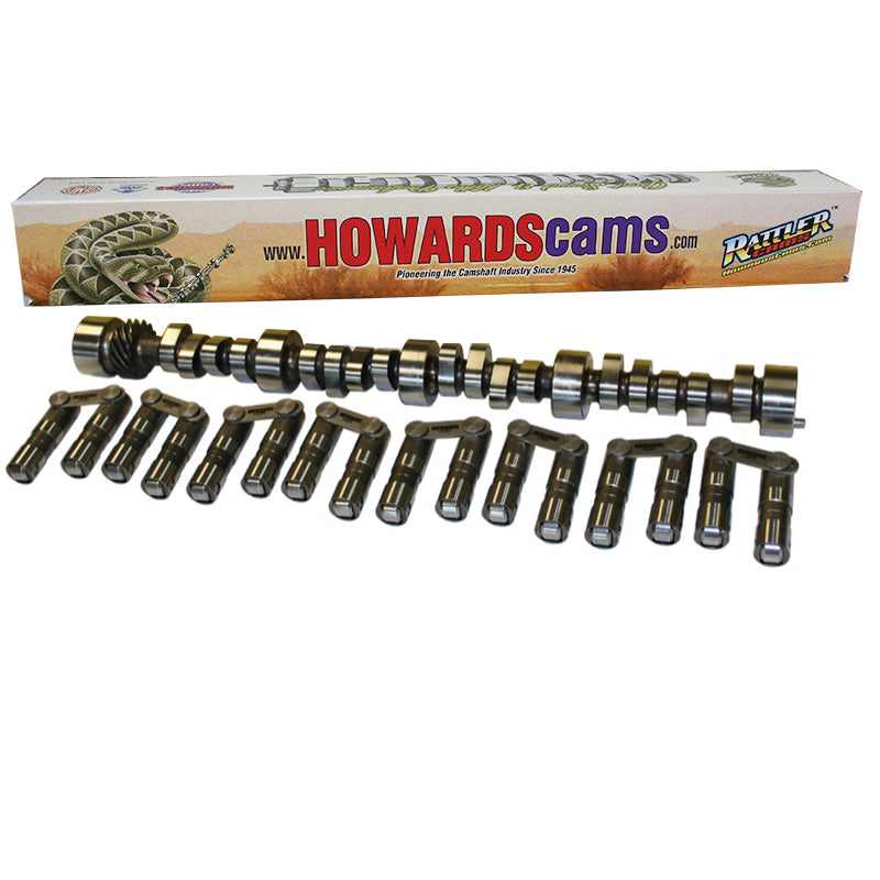 Hydraulic Roller Big Mama Rattler Camshaft & Lifter Kit; 1955 - 1998 Chevy 262-400 2000 to 5900 Howards Cams CL118045-09 - Howards Cams - CL118045-09