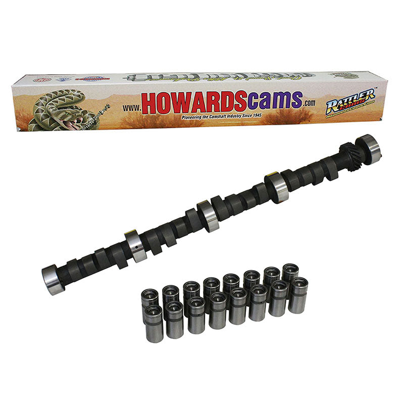 Hydraulic Flat Tappet Rattler Camshaft & Lifter Kit; 1959 - 1980 Chrysler 383-440 1800 to 5600 Howards Cams CL728001-09 - Howards Cams - CL728001-09