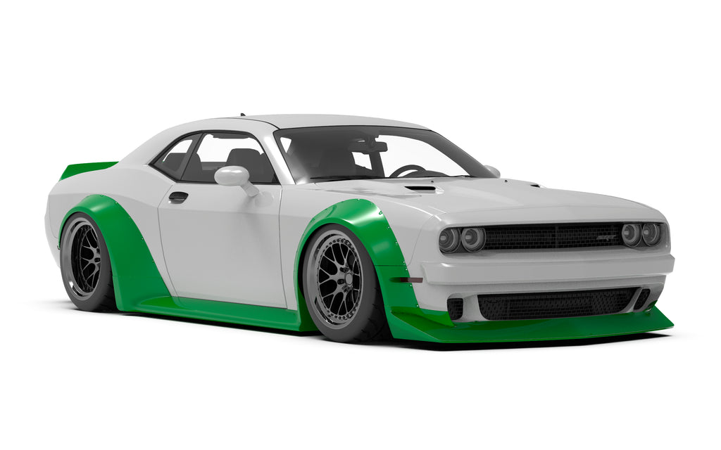 Clinched Dodge Challenger 2008 Widebody Kit Clinched Flares Cha