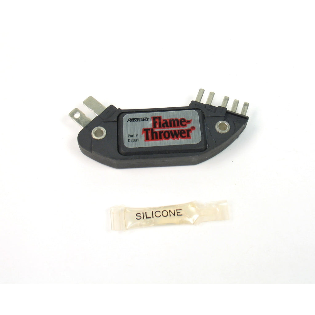 FLAME-THROWER 7-PIN HEI MODULE. REPLACMENT MODULE FOR GM 8-CYLINDER HEI DISTRIBUTORS FROM 1980-91. - Pertronix - D2001