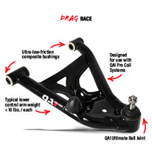 Load image into Gallery viewer, Control Arm Kit, Lower, Drag Race, 67-69 F-Body, 68-74 X-Body - QA1 - 52919