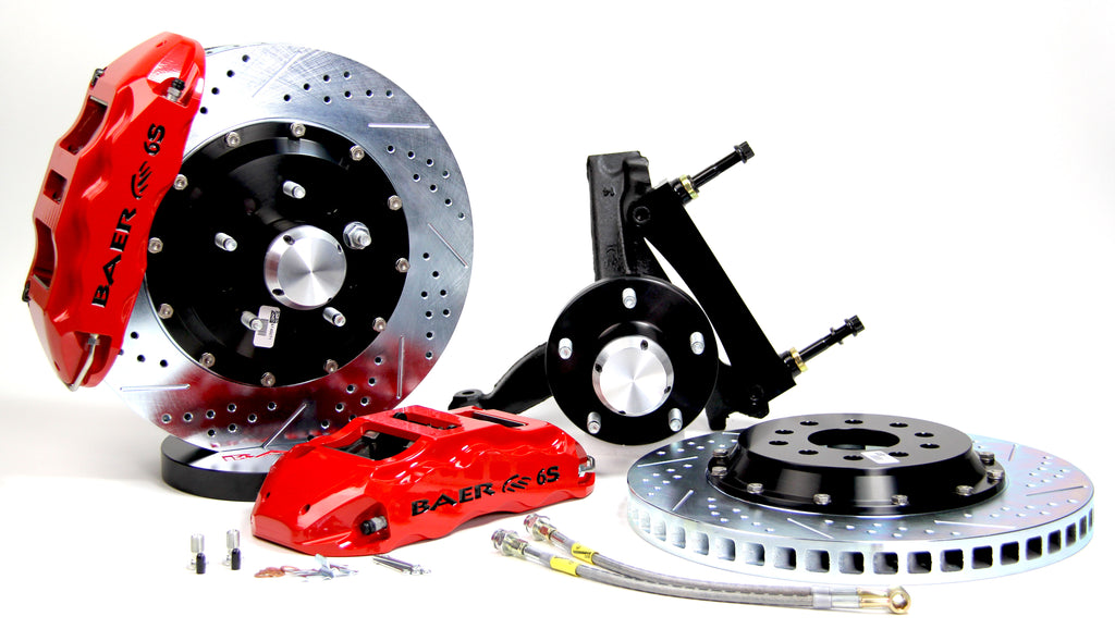 Brake Components Extreme+ Brake System Front Ext+ FR w spindle - Baer Brake Systems - 4301086R