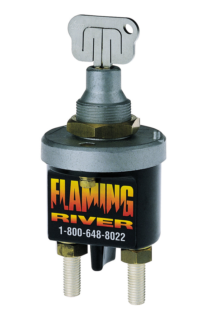 Battery Disconnect: Laser Cut Key Switch - Flaming River - FR1009