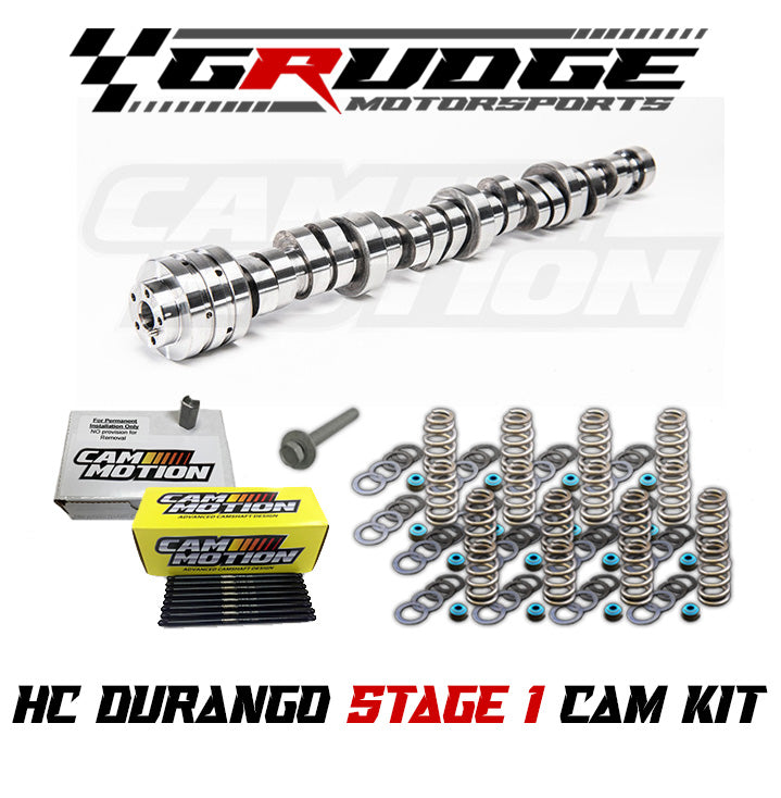 GMR Hellcat Durango Stage 1 Cam Kit - Custom Supercharger Camshaft, Springs, Pushrods, Phaser Lock, Cam Bolt