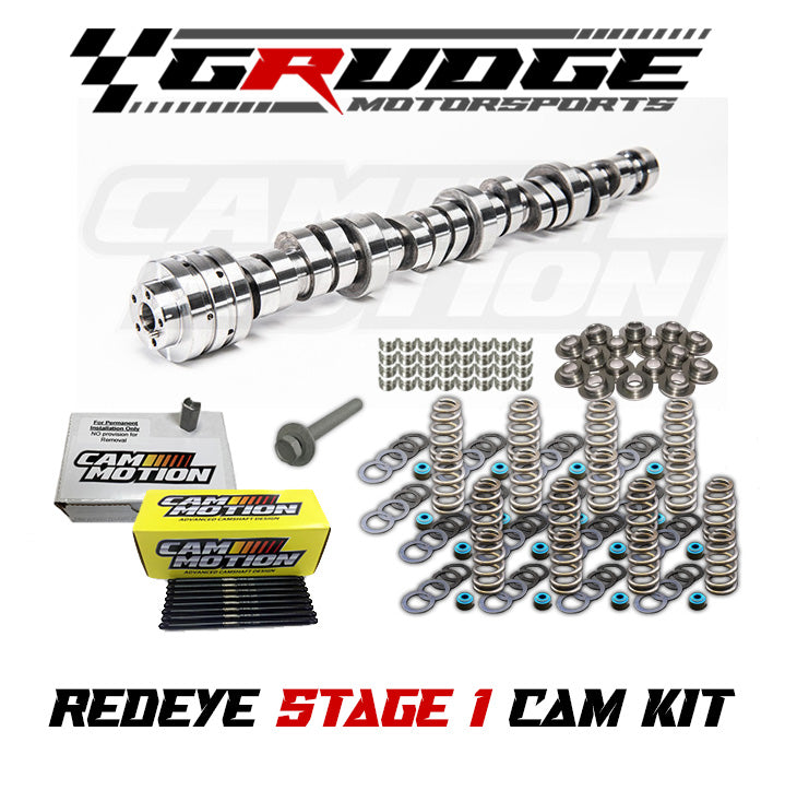 GMR Hellcat Redeye/Demon Stage 1 Cam Kit - Custom Supercharger Camshaft, Springs, Titanium Retainers, Locks, Pushrods, Phaser Lock, Cam Bolt