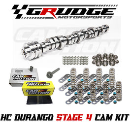 GMR Hellcat Durango Stage 4 Cam Kit - Custom Supercharger Camshaft, Springs, Titanium Retainers, Locks, Pushrods, Phaser Lock, Cam Bolt