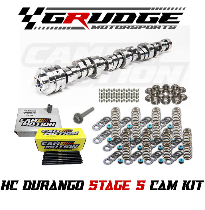 GMR Hellcat Durango Stage 5 Cam Kit - Whipple Supercharger Camshaft, Springs, Titanium Retainers, Locks, Pushrods, Phaser Lock, Cam Bolt