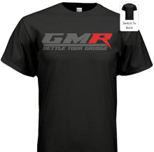 Load image into Gallery viewer, Grudge Motorsports T-Shirt &quot;Get Redeyed&quot; Back - Grey On Black