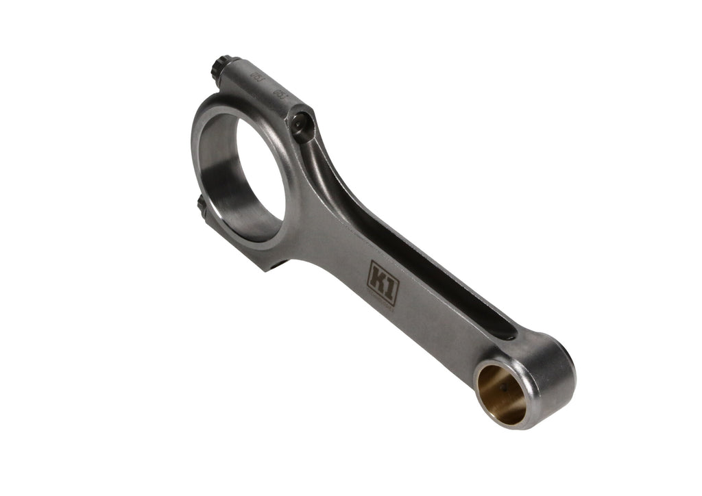 K1 Technologies Mazda DISI Connecting Rod, 150.50 mm Length, 22.50 mm Pin, 55.008 mm Journal, 3/8 in. ARP 2000 Bolts, Forged 4340 Steel, H-Beam, Set of 1. - 028CF19151S