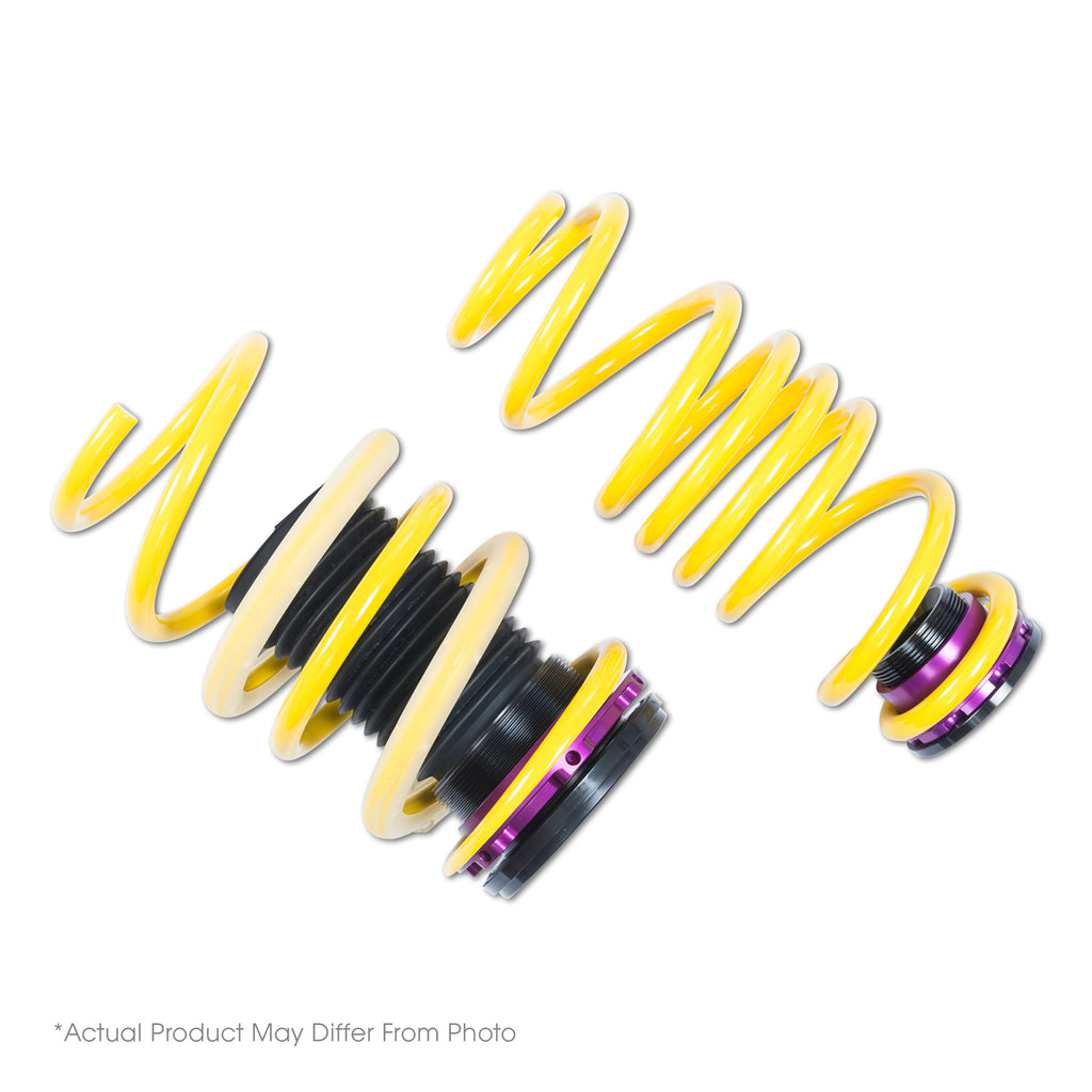 Height adjustable lowering springs for use with or without electronic dampers 2020-2023 BMW X5 - KW - 253200ED