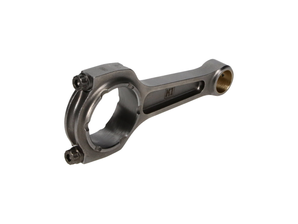 K1 Technologies Volvo B230B234 Connecting Rod, 158.00 mm Length, 23.00 mm Pin, 52.00 mm Journal, 7/16 in. ARP 2000 Bolts, Forged 4340 Steel, I-Beam, Set of 1. - 344DV21158S