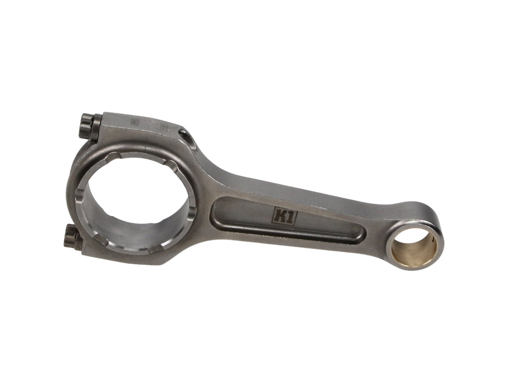 K1 Technologies Volvo B230B234 Connecting Rod, 158.00 mm Length, 23.00 mm Pin, 52.00 mm Journal, 7/16 in. ARP 2000 Bolts, Forged 4340 Steel, I-Beam, Set of 1. - 344DV21158S