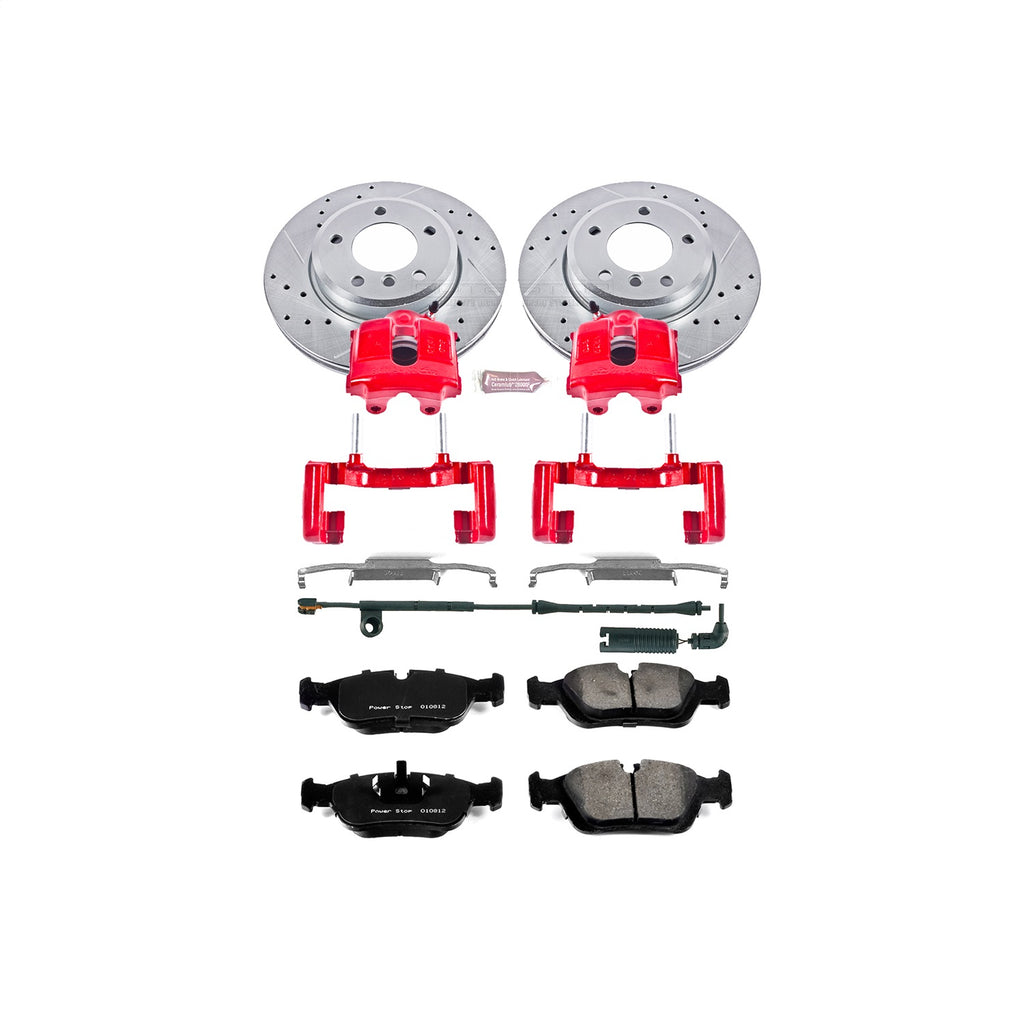 Power Stop 1-Click Performance Brake Kit with Calipers    - Power Stop - KC869