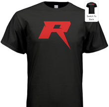 Load image into Gallery viewer, Grudge Motorsports T-Shirt &quot;Big R&quot; Front - Grey On Black
