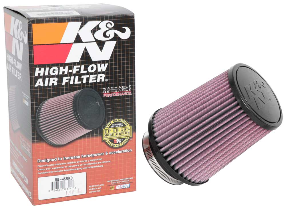 RU-4950 K&N Universal Clamp-On Air Filter