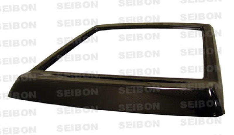 OEM-style carbon fiber trunk lid for 1984-1987 Toyota Corolla AE86 HB - Seibon Carbon - TL8487TYAE86HB