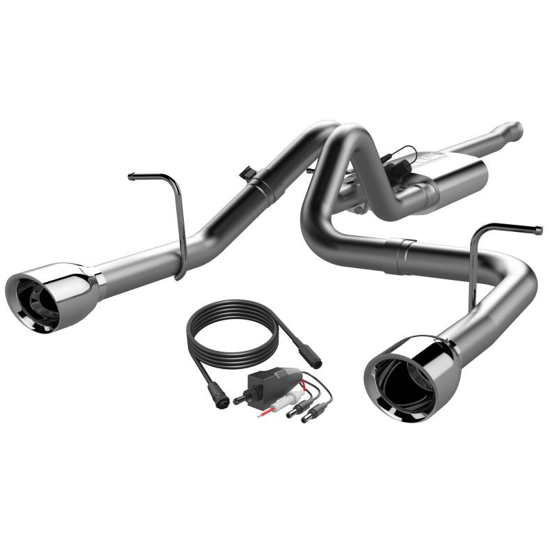 QTP 2018 Jeep Wrangler JL 304SS Screamer Cat-Back Exhaust 4DR w/4in Tips - QTP - 425018