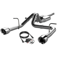 Load image into Gallery viewer, QTP 2018 Jeep Wrangler JL 304SS Screamer Cat-Back Exhaust 4DR w/4in Tips - QTP - 425018