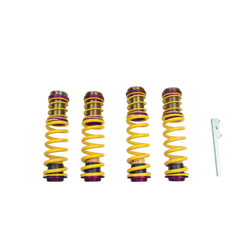 Height adjustable lowering springs for use with or without electronic dampers 2008 Audi R8 - KW - 25310188