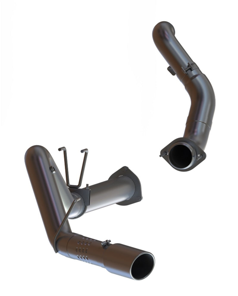 MBRP 2015 Ford F250/350/450 6.7L 4in Single Side Exit T409 Exhaust w/ Down Pipe Includes 5in Tip    - MBRP Exhaust - S6286409