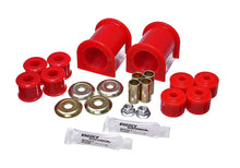 Load image into Gallery viewer, Sway Bar Bushing Set; Red; Front; Bar Dia. 1 1/2 in.; Performance Polyurethane; - Energy Suspension - 40.5022R