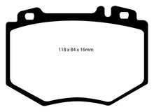 Load image into Gallery viewer, Yellowstuff Street And Track Brake Pads; 2003-2006 Mercedes-Benz CL600 - EBC - DP41487R
