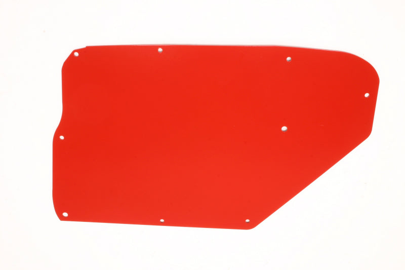 BMR 64-67 A-Body A/C Delete Panel (Aluminum) - Red - BMR Suspension - FP006R