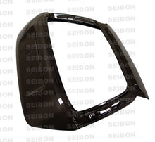 Load image into Gallery viewer, OEM-style carbon fiber trunk lid for 2002-2005 Honda Civic SI - Seibon Carbon - TL0204HDCVHB