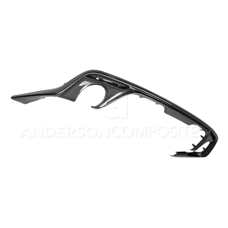 Type-OE carbon fiber rear valance for 2015-2017 Ford Mustang - Anderson Composites - AC-RL15FDMU-AO