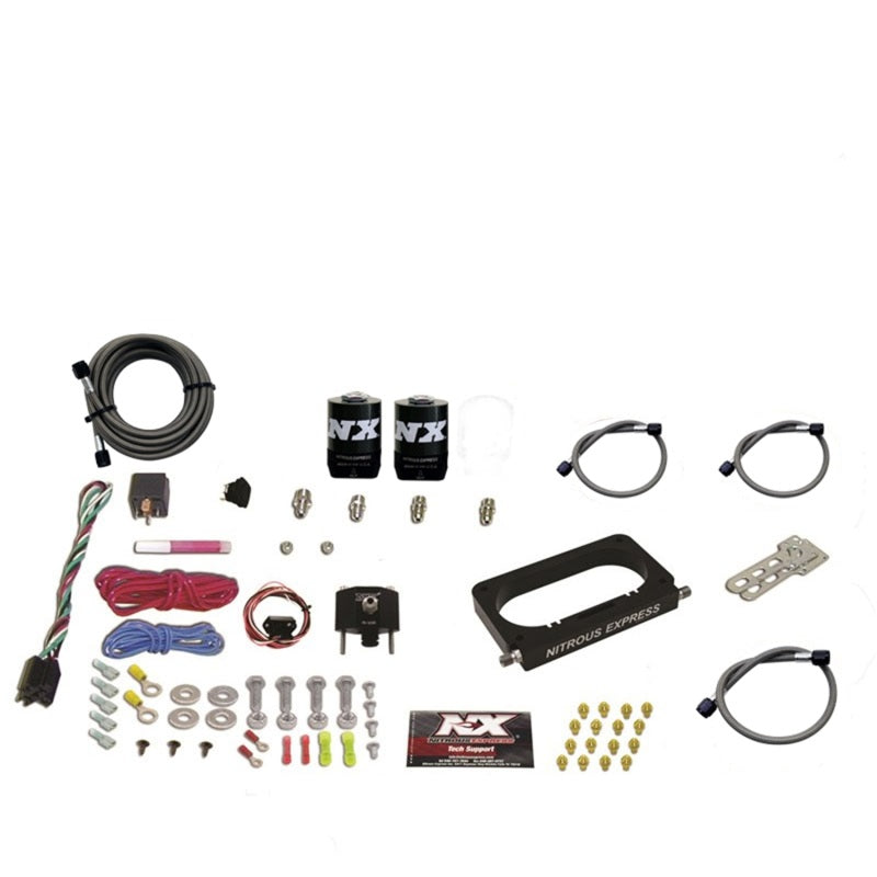 FORD 4 VALVE NITROUS PLATE SYSTEM (50-300HP); WithOUT Bottle. - Nitrous Express - 20950-00