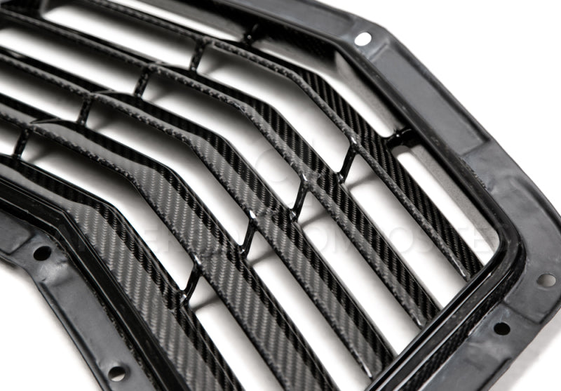 Carbon fiber hood vent for 2014-2019 Chevrolet Corvette C7 Stingray - Anderson Composites - AC-HDS14CHC7-OE
