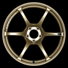Load image into Gallery viewer, Advan RGIII 18x10.5 +15 5-114.3 Racing Gold Metallic Wheel - Advan - YAR8L15EZ