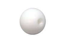 Load image into Gallery viewer, Torque Solution Delrin 50mm Round Shift Knob (White): Universal 12x1.25 - Torque Solution - TS-UNI-107AW